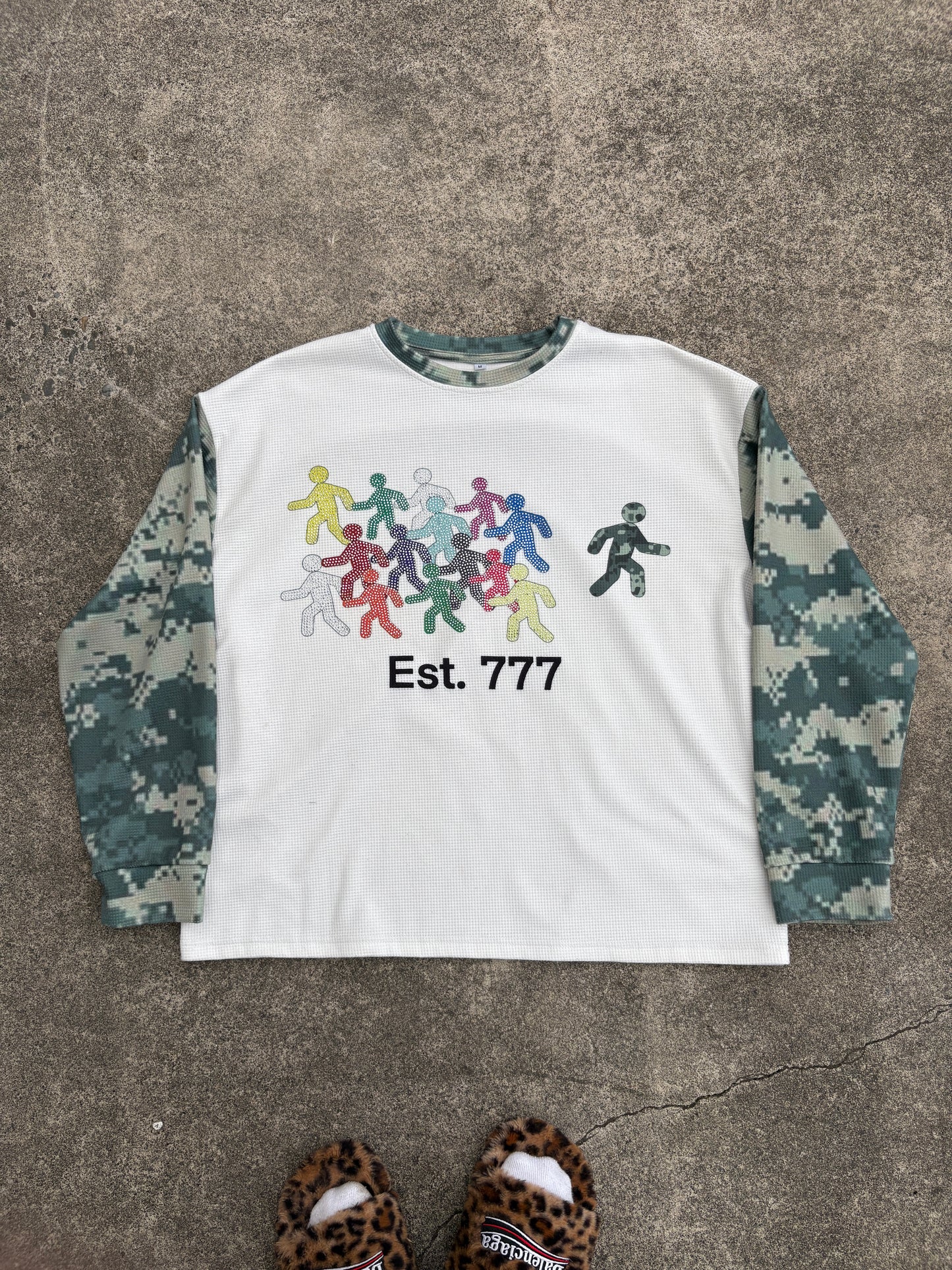 White (iso)lated Thermal Long Sleeve