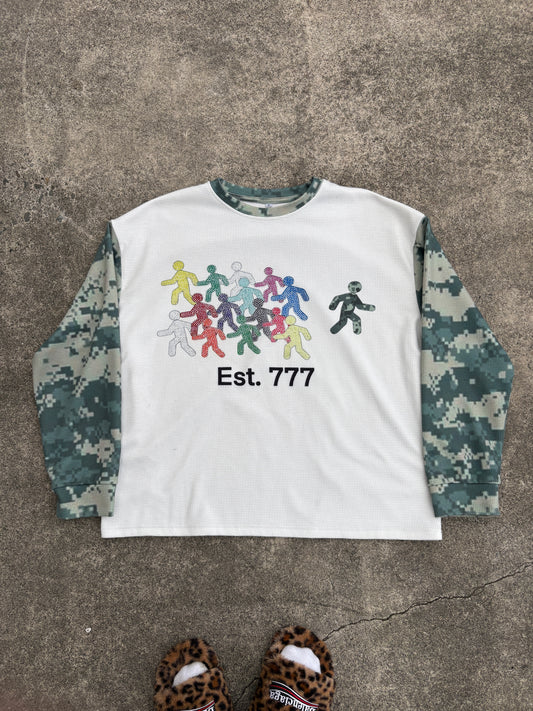 White (iso)lated Thermal Long Sleeve